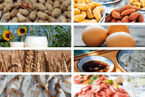آلرژن‌های رایج غذایی و بیش‌فعالی
